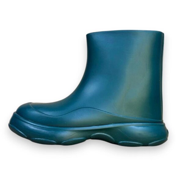 HUGO Wellee Extralight Women's Rainy Boots Olive Manmade US 7 (UK 4 EU 37) - Picture 2 of 4